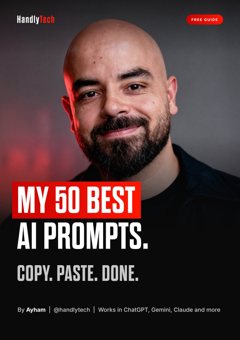 My 50 best AI prompts, free PDF